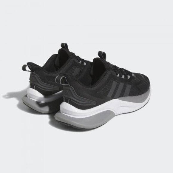 adidas AlphaBounce Men`s Running Shoes Black Grey HP6144 NEW main image 6